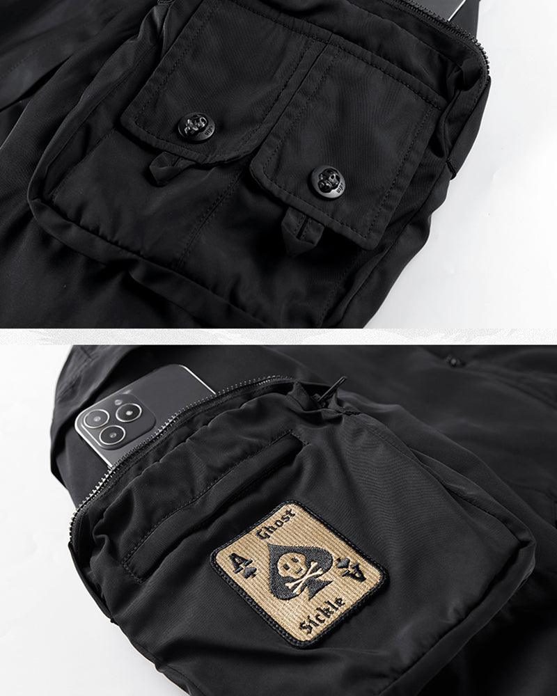 Winter Skull Bomber Jacket