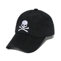 Black Skull Cap