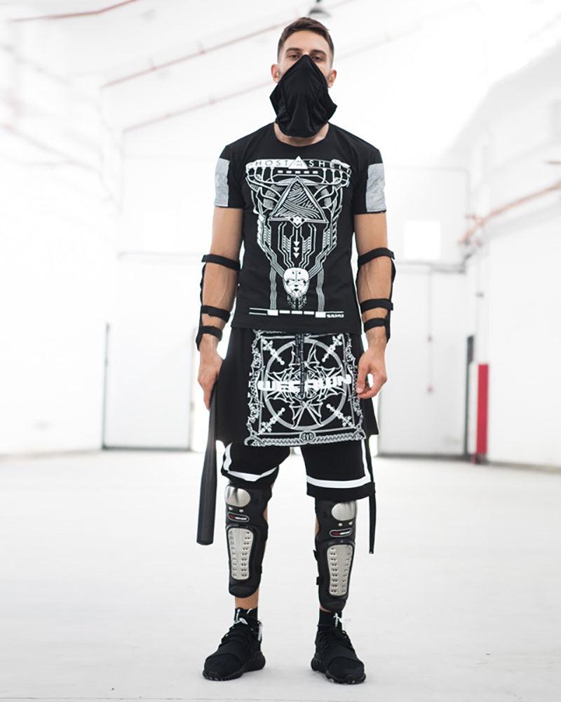 Cyber Rock Punk Shorts