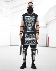 Cyber Rock Punk Shorts