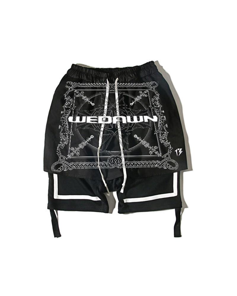 Cyber Rock Punk Shorts