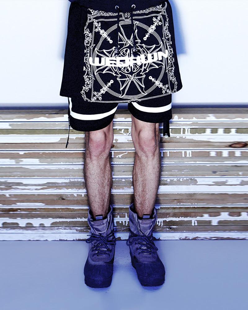 Cyber Rock Punk Shorts