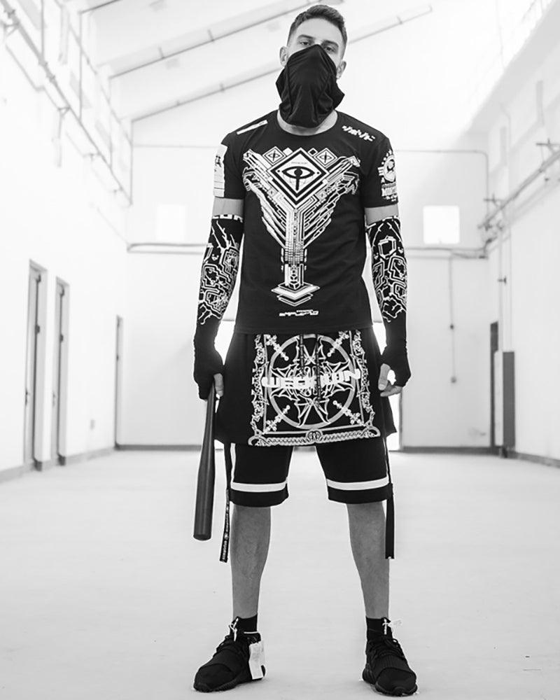 Cyber Rock Punk Shorts