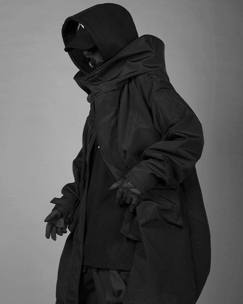 Fake Two-piece Utility Long Coat