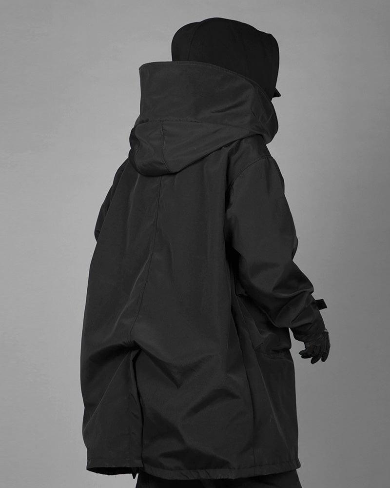 Fake Two-piece Utility Long Coat
