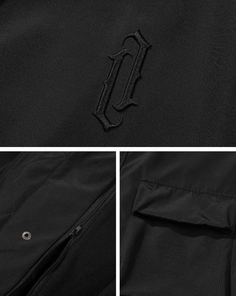 Fake Two-piece Utility Long Coat