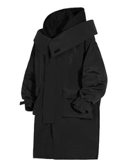 Fake Two-piece Utility Long Coat