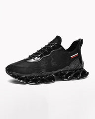 Frosted Leather Sneakers