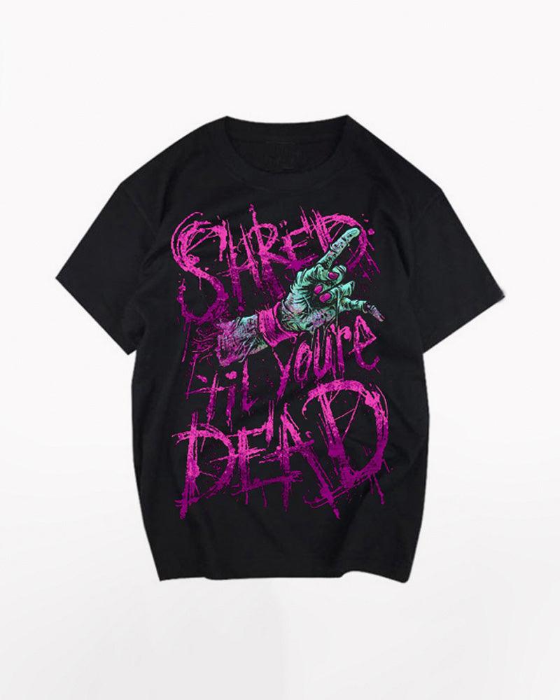 Gothic Motorcycle Rock T-Shirt
