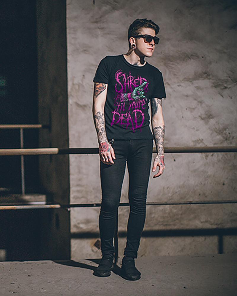 Gothic Motorcycle Rock T-Shirt