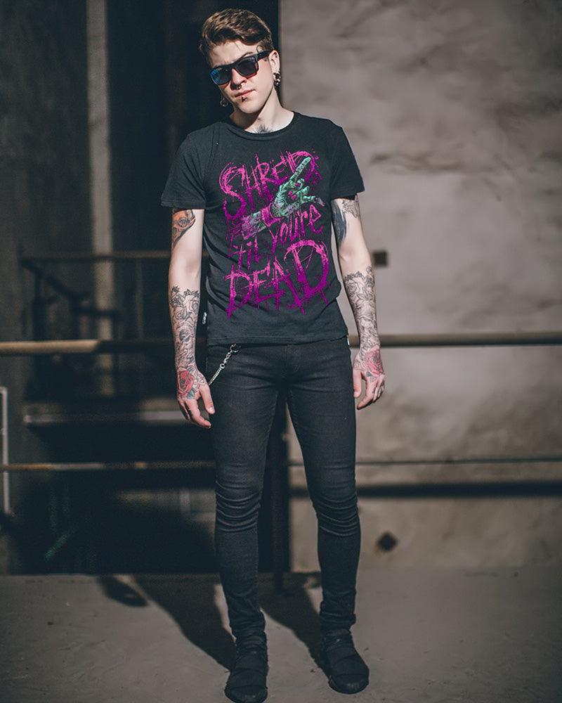Gothic Motorcycle Rock T-Shirt