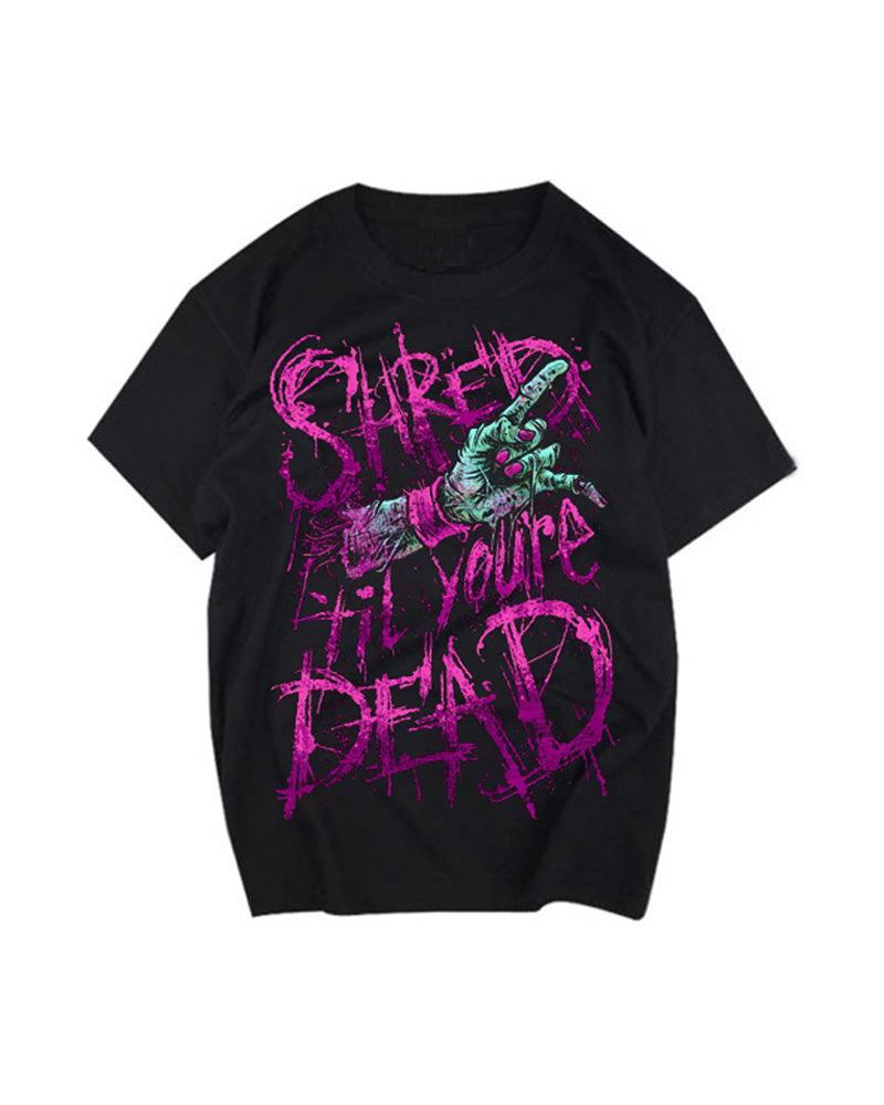 Gothic Motorcycle Rock T-Shirt