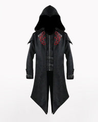 Gothic Tuxedo Unisex Long Coat