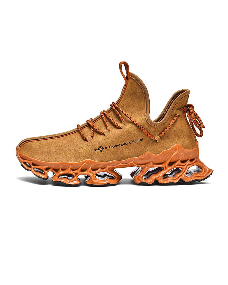 Microfiber Leather Sneakers