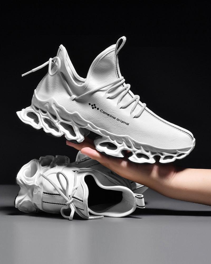 Microfiber Leather Sneakers