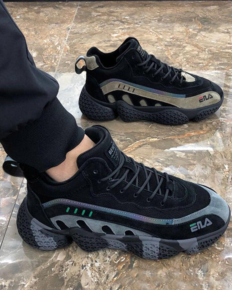 Nubuck Leather Sneakers