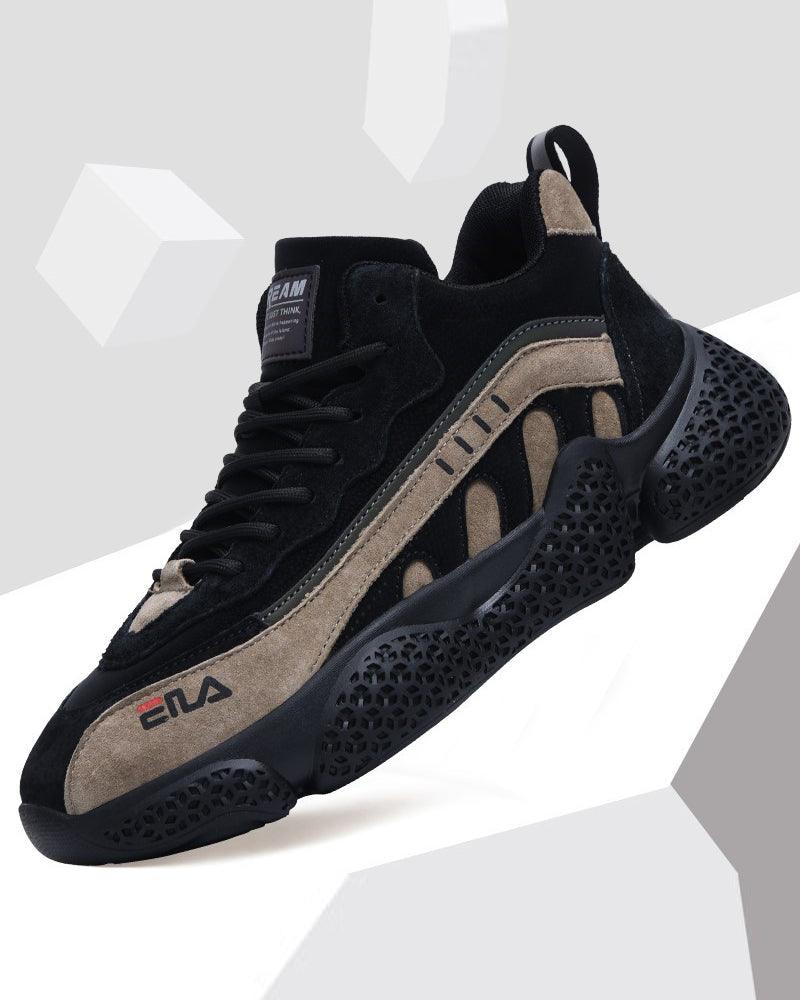Nubuck Leather Sneakers