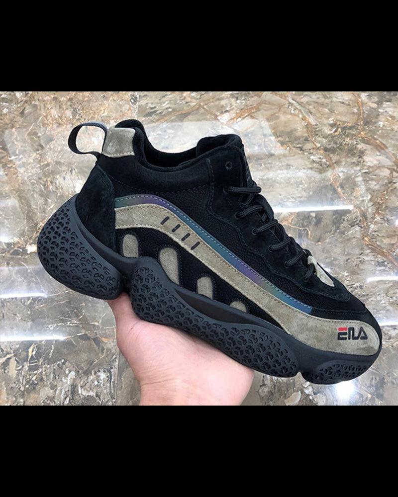 Nubuck Leather Sneakers