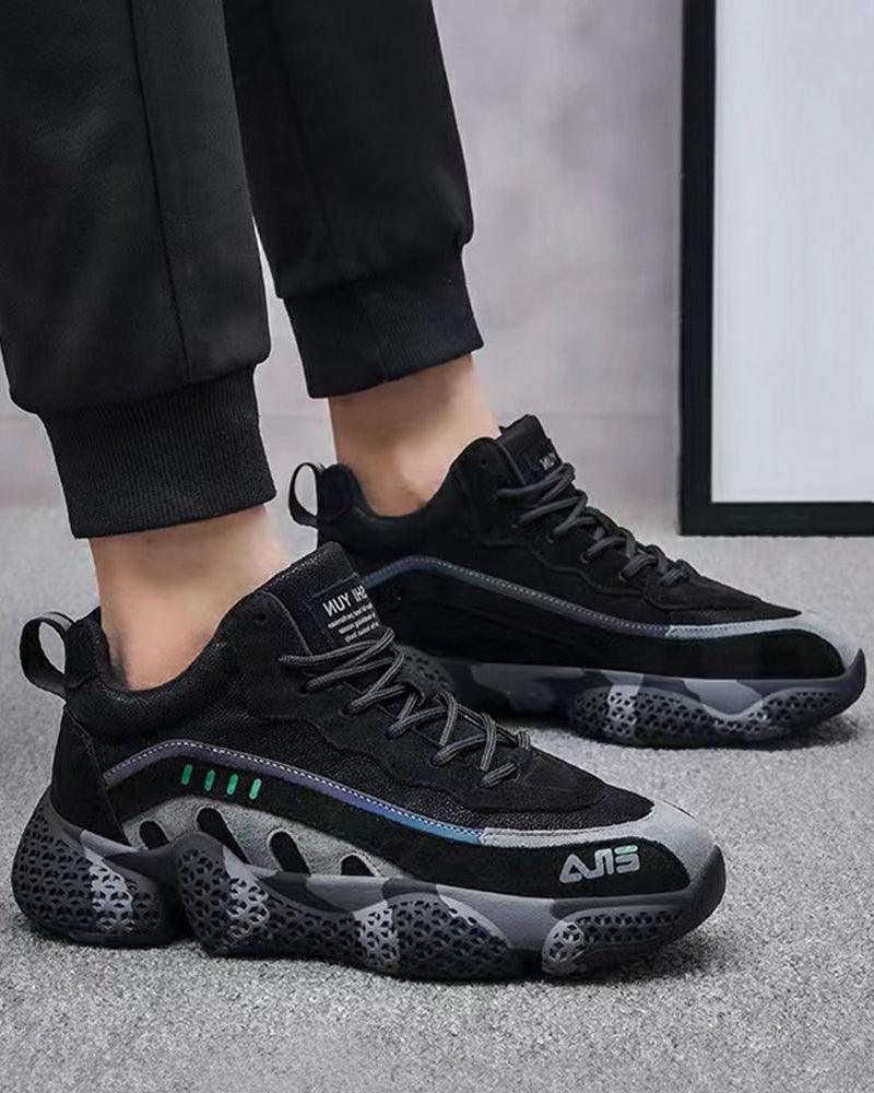 Nubuck Leather Sneakers
