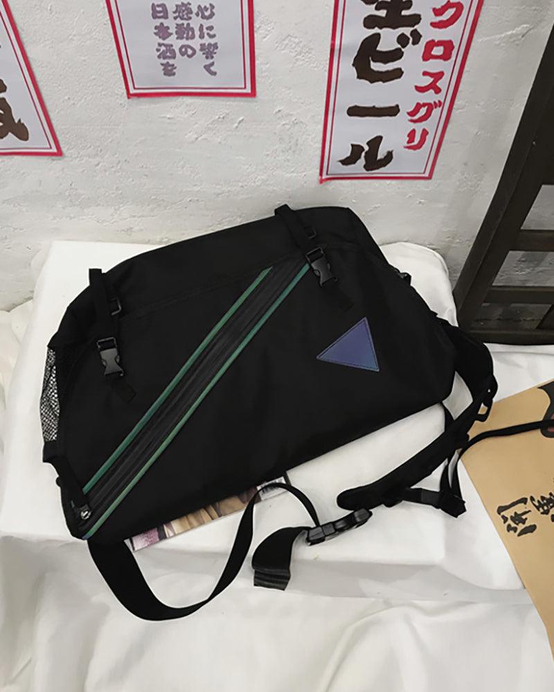 Large Reflective Messenger Bag