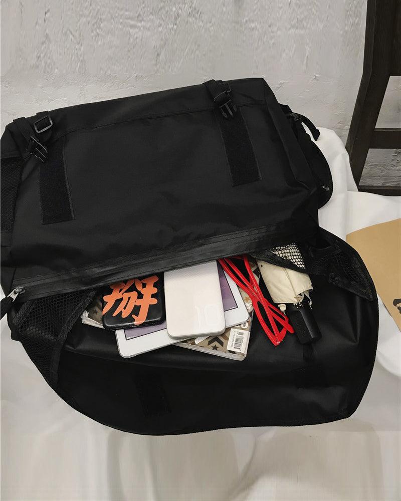Large Reflective Messenger Bag