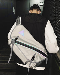 Large Reflective Messenger Bag