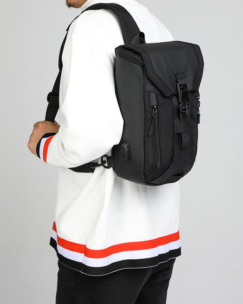 Casual Travel Waterproof Sling Backpack
