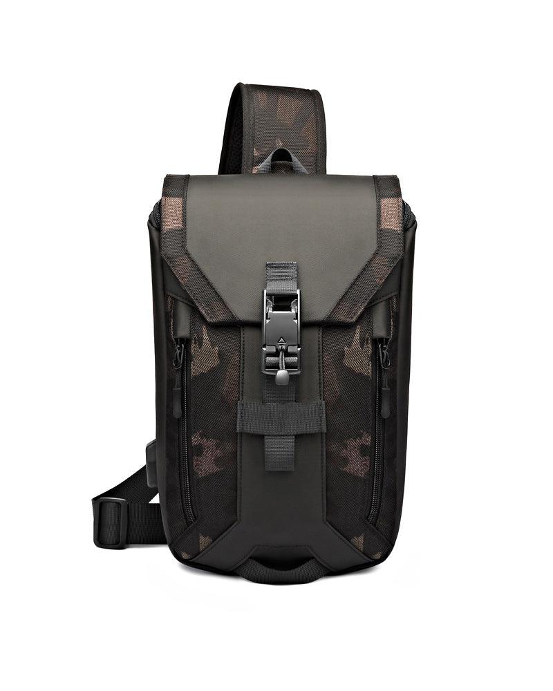 Casual Travel Waterproof Sling Backpack