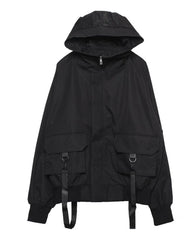 Outfits Ribbon Hooded Jacket