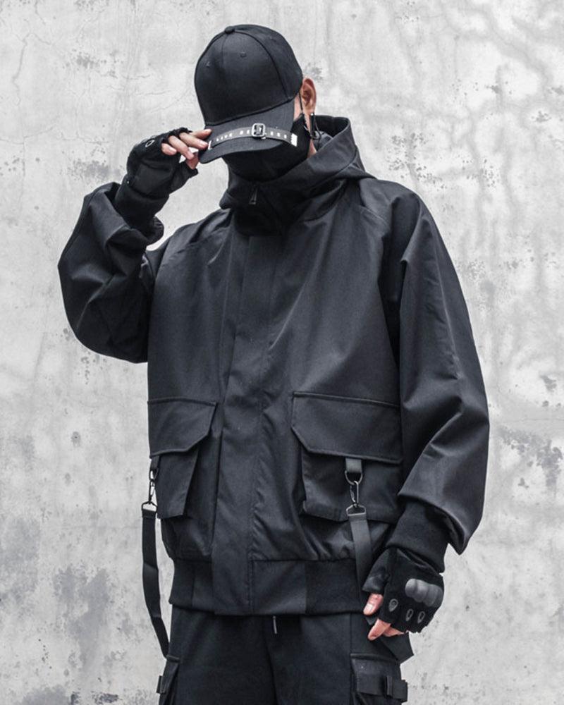 Outfits Ribbon Hooded Jacket
