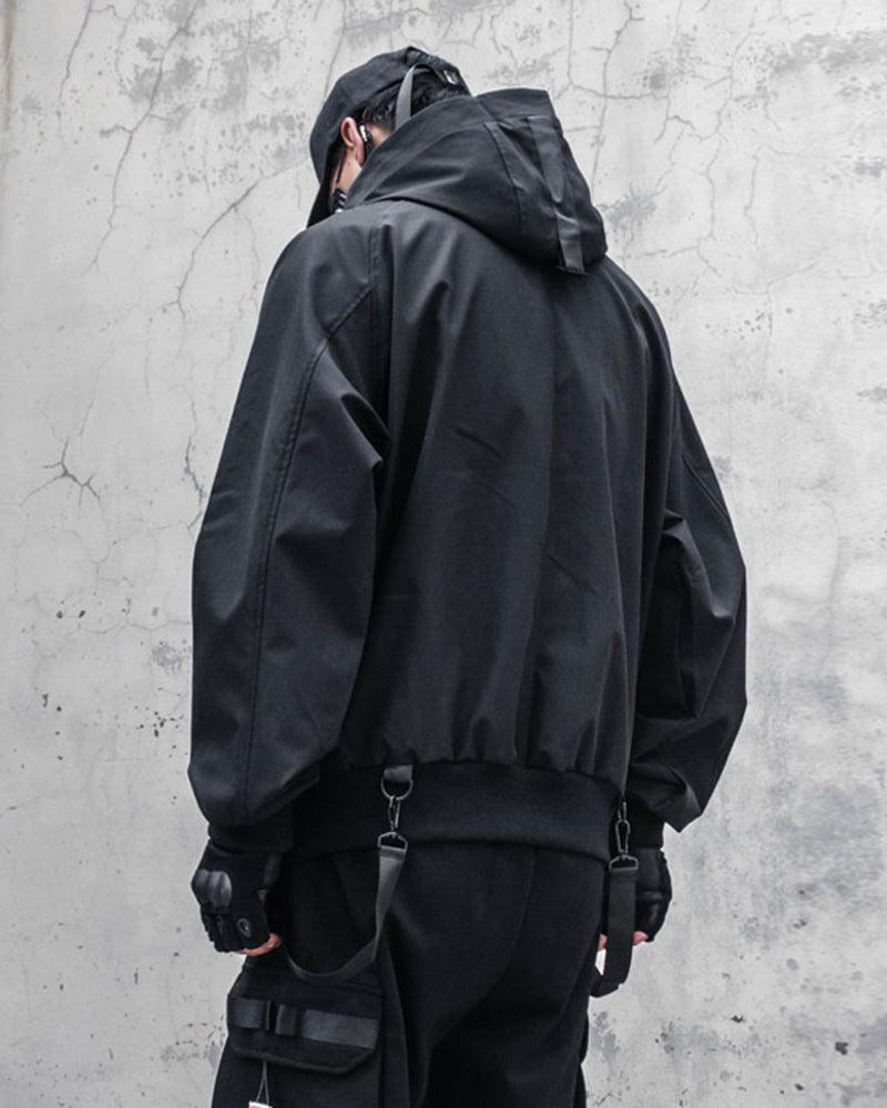 Outfits Ribbon Hooded Jacket