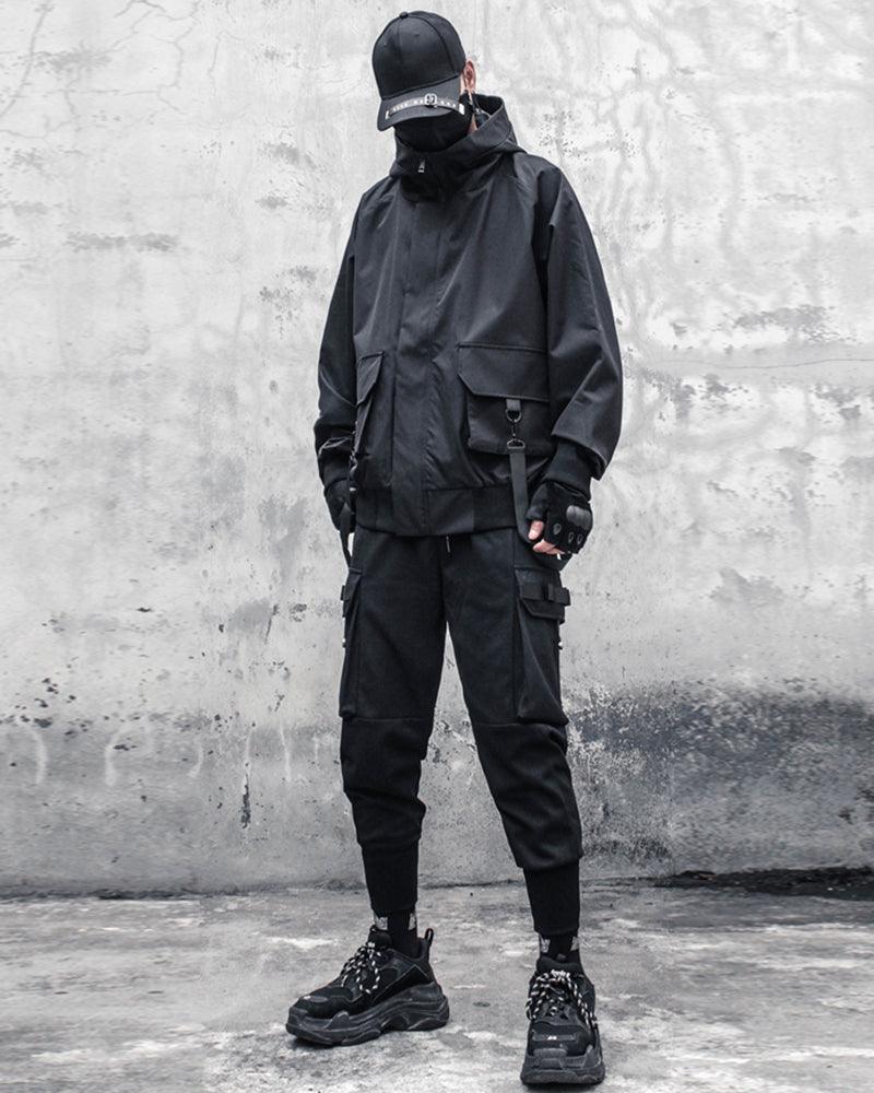 Outfits Ribbon Hooded Jacket