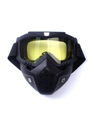 Outdoor Goggles Detachable Full Face Mask