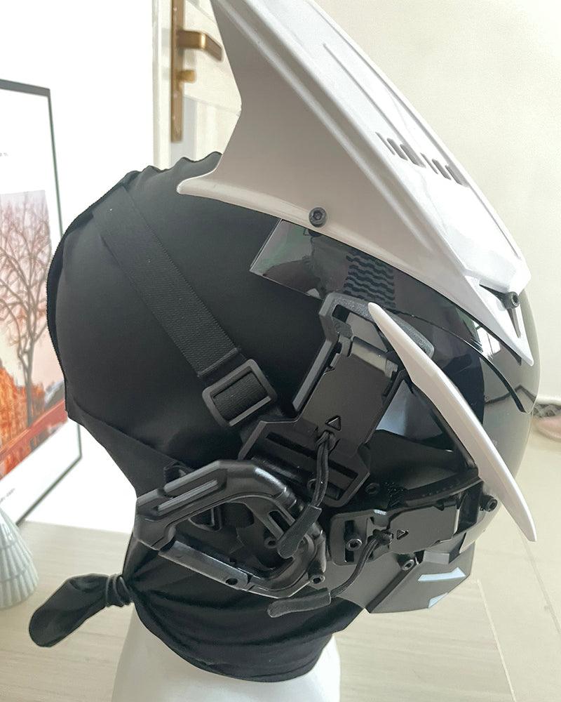 Futuristic LED Cyberpunk Mask| Cyberpunk Helmet