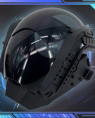 Futuristic Cyberpunk Sci Fi Helmet Mask