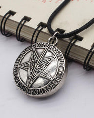 Time To Fly Mechanical Pentagram Necklace