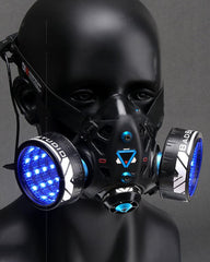 Futuristic Glowing Cyberpunk Led Mask