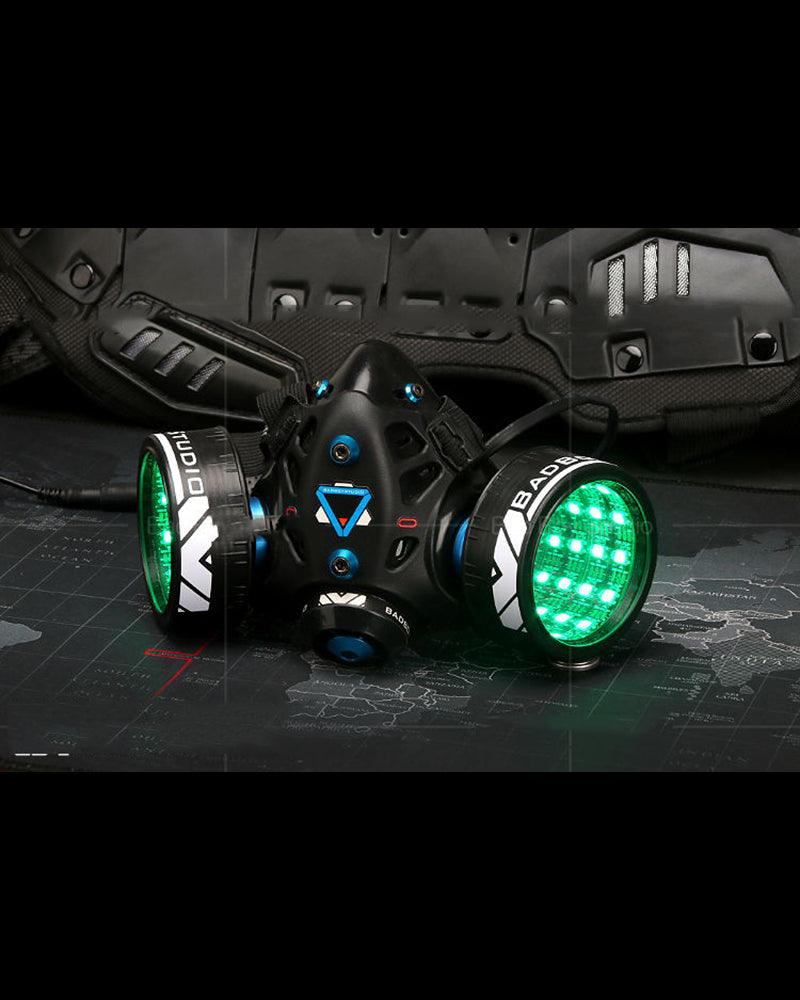 Futuristic Glowing Cyberpunk Led Mask