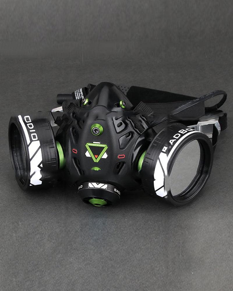 Futuristic Glowing Cyberpunk Led Mask