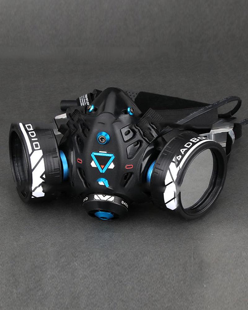Futuristic Glowing Cyberpunk Led Mask