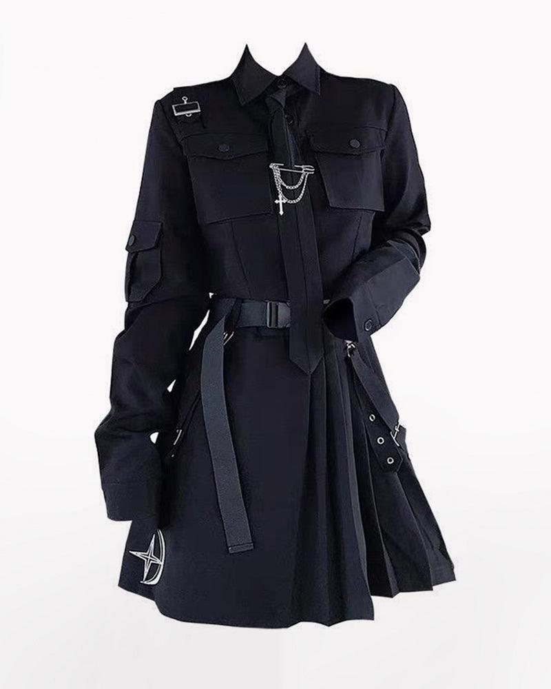 Style Two Piece Cargo Skirt Set