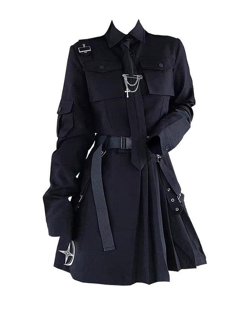 Style Two Piece Cargo Skirt Set