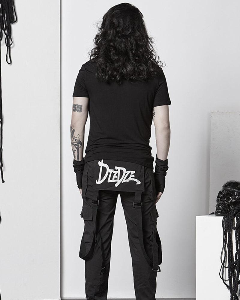 Japanese Irregular Zipper T-Shirt