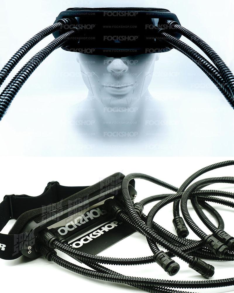 Cyberpunk Dreadlocks Futuristic Goggles