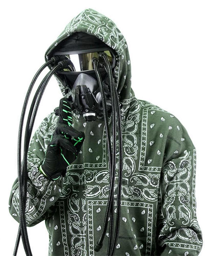 Cyberpunk Dreadlocks Futuristic Goggles