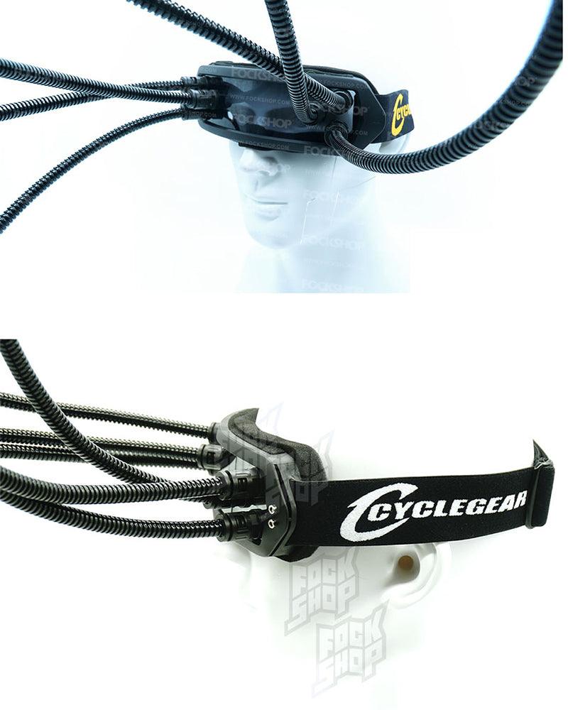 Cyberpunk Dreadlocks Futuristic Goggles