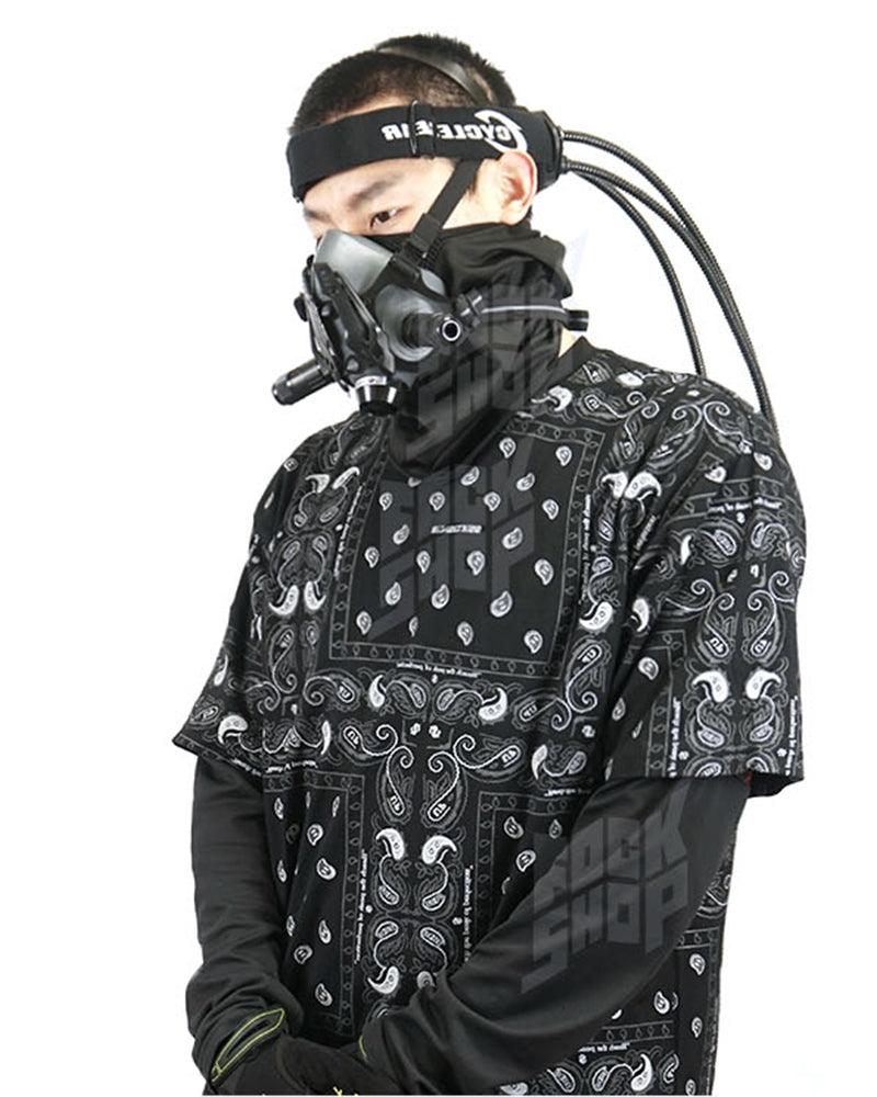 Cyberpunk Dreadlocks Futuristic Goggles