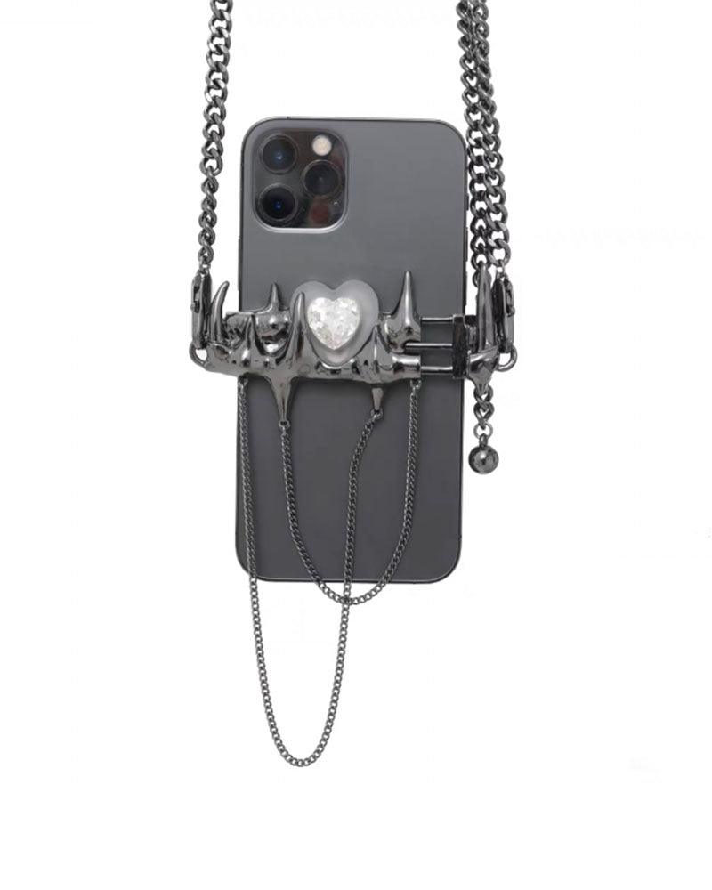 Venom Waterlily Heart Rate Chain Phone Holder