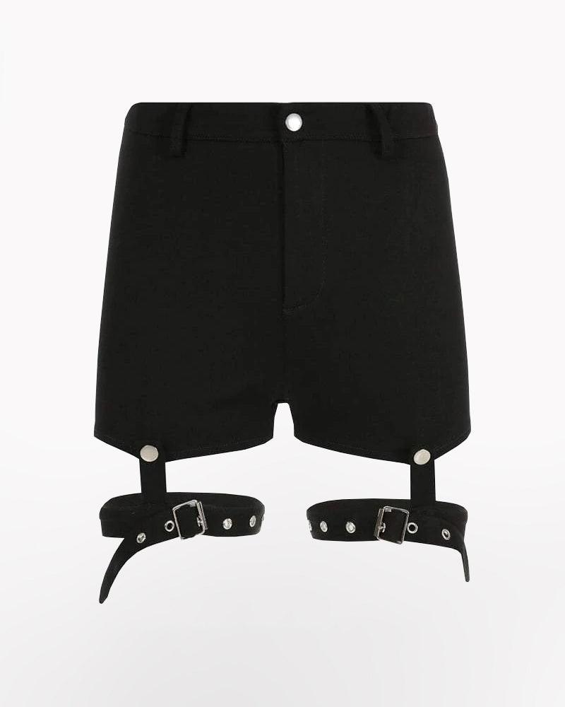 Leg Ring Punk Shorts
