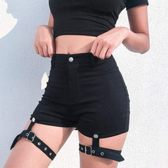 Leg Ring Punk Shorts